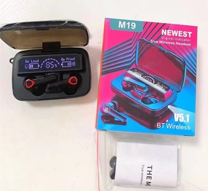 M19 TWS Earbuds 2000mAh Power Bank JL Chipset