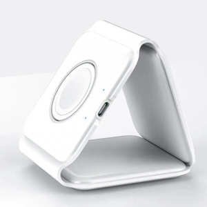 Foldable 3-in-1 Magnetic Wireless Charging Station