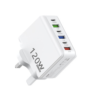 120W PD USB-C Fast Charger Power Adapter