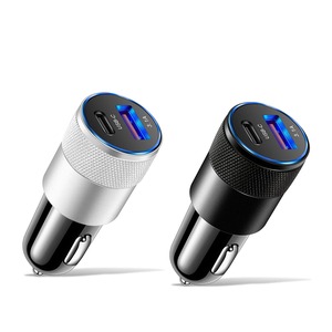 15W USB Car Charger Type C Adapter