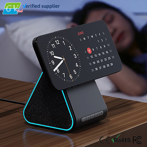 15W Magnetic Charger Speaker Stand with RGB Night Light