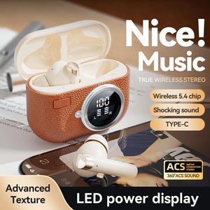 M88 Wireless Earbuds 5.4 ANC Noise Canceling Digital Display Waterproof Ultra Long Battery